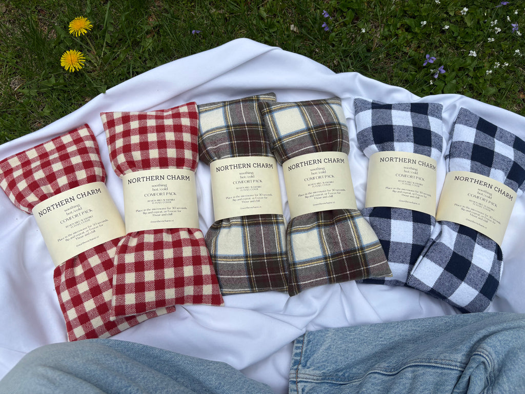 plaid flannel comfort packs
